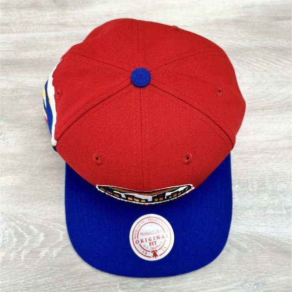 Denver Nuggets Mitchell & Ness NBA Jumbotron Snapback HWC Hardwood Classics Hat - Picture 7 of 12